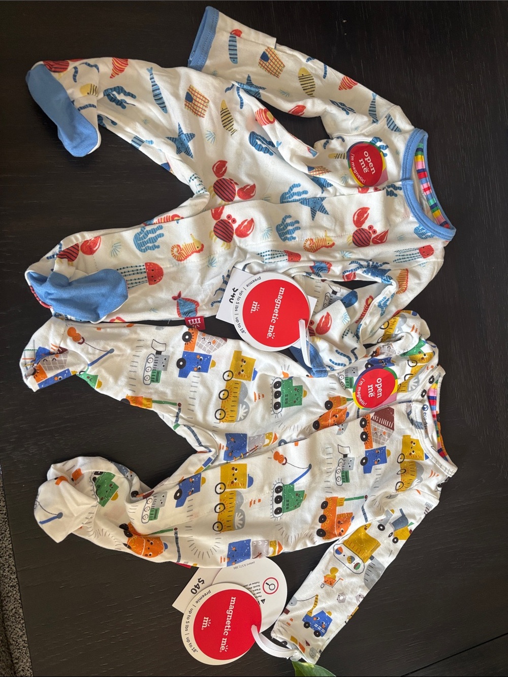 Magnetic Me Cotton Footie Pajamas
